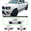 imageAPS Wheel to Wheel Running Boards 5inch Compatible with Toyota Tacoma 20052023 Double Crew Cab 6ft Bed Nerf Bars Side Steps Side BarsAluminum Silver