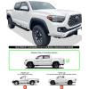 imageAPS Wheel to Wheel Running Boards 5inch Compatible with Toyota Tacoma 20052023 Double Crew Cab 6ft Bed Nerf Bars Side Steps Side BarsBlack