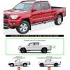 imageAPS Wheel to Wheel Running Boards 5inch Compatible with Toyota Tacoma 20052023 Double Crew Cab 6ft Bed Nerf Bars Side Steps Side BarsStainless Steel Polished