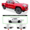 imageAPS Wheel to Wheel Running Boards 5inch Compatible with Toyota Tacoma 20052023 Double Crew Cab 6ft Bed Nerf Bars Side Steps Side BarsStainless Steel Polished