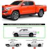 imageAPS iBoard Third Generation Black Flat Style Running Boards Side Step for Selected Toyota Tacoma Double Cab Crew CabBlack