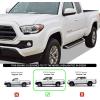 imageAPS iBoard Third Generation Black Flat Style Running Boards Side Step for Selected Toyota Tacoma Double Cab Crew CabSilver