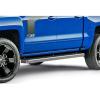 imageAPS IBCY3928 Silver 6quot Running Board Side Step iBoard Third Generation For Selected Chevy SilveradoGMC Sierra Crew Cab Aluminum5 inches