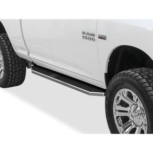 imageAPS 6inch Stainless Steel Polished Flat Style Running Boards Side Bars Side Steps Compatible with Dodge Ram 1500 20092018 Quad CabPolished