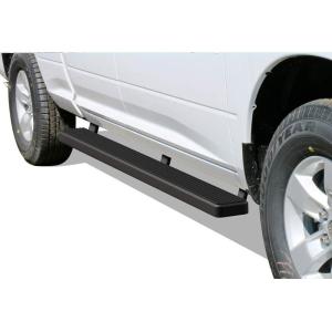 imageAPS 6inch Stainless Steel Polished Flat Style Running Boards Side Bars Side Steps Compatible with Dodge Ram 1500 20092018 Quad CabStainless Steel Black