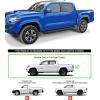 imageAPS 65in Side Armor Stainless Steel Running Boards Compatible with Toyota Tacoma 20052023 Double Crew Cab Nerf Bars Side Steps Side Bars