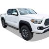 imageAPS 6in Black Stainless Steel Running Boards Compatible with Toyota Tacoma Double Cab Crew Cab 0523