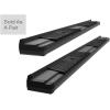 imageAPS Black OE Style Nerf Bars Running Boards Compatible with Toyota Tacoma 20052023 Double Crew Cab