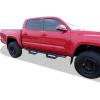 imageAPS Black Overland Slider Tubular Drop Steps Style Nerf Bars Running Boards Compatible with Toyota Tacoma 20052023 Double Crew Cab