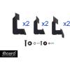 imageAPS IBTY4941 Silver 5quot Running Board Side Step iBoard Third Generation For Selected Toyota Tacoma Double CabCrew Cab Aluminum