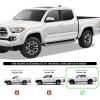 imageiBoard Third Generation Silver Aluminum Running Boards Side Step for Selected Toyota Tacoma Double Cab Crew Cab