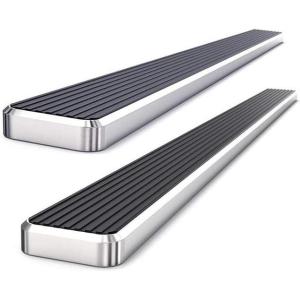 imageAPS 6in WheeltoWheel Nerf Bars Compatible with Toyota Tacoma Double Crew Cab 5ft 0523