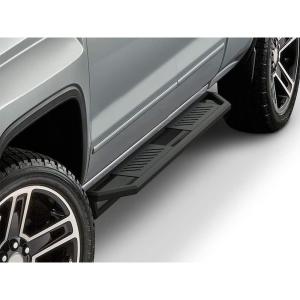 imageAPS Stainless Steel OffRoad Steps Armor Compatible with Chevy Silverado GMC Sierra 20072018 Double Cab Extended Cab ampamp 2500 HD 2019 Exclude 07 ClassicInclude 19 1500 LD Nerf Bar Step