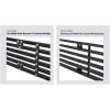 imageAPS Compatible with Chevy Blazer C K Pickup Suburban Tahoe 19941999 Main Upper Stainless Steel SS Chrome Billet Front Grill Grille Insert C65706ABlack
