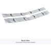 imageAPS Compatible with Chevy Silverado 2500HD 3500HD 20152018 ampamp 2019 LTZ Without Z71 Package Main Upper Stainless Steel Chrome 8x6 Billet Front Grill Grille Insert C66318C