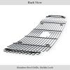 imageAPS Compatible with Ford Excursion 20002004 with Logo Show Main Upper Stainless Steel Chrome 8x6 Billet Front Grill Grille Insert F65707CChrome