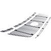 imageAPS Compatible with Toyota Tundra 20102013 Main Upper Lower Bumper Black Billet Front Grill Grille Insert Combo T61060HChrome
