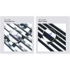 imageAPS Premium Stainless Steel Silver 8x6 Horizontal Billet Grille Grill Insert Compatible with Nissan Altima 2007 2008 2009 Sedan Main Upper N19C67468N