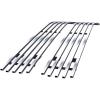 imageAPS Compatible with Chevy Blazer C K Pickup Suburban Tahoe 19941999 Main Upper Stainless Steel SS Chrome Billet Front Grill Grille Insert C65706AChrome
