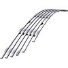 imageAPS Compatible with Ford Mustang 20102012 V6 Lower Bumper Chrome Billet Front Grill Grille Insert F66655AChrome Polished