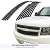 imageAPS Compatible with Chevy Avalanche ampamp Suburban ampamp Tahoe 20072014 Main Upper Stainless Steel SS Chrome Billet Front Grill Grille Insert C66451ABlack