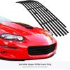 imageAPS Compatible with Chevy Camaro 19982003 Main Upper Stainless Steel Black 8x6 Horizontal Billet Front Grill Grille Insert C86006J
