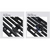 imageAPS Compatible with Chevy Colorado 20042012 Main Upper Lower Bumper Black Billet Front Grill Grille Insert Combo C67946H
