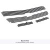 imageAPS Compatible with Chevy Silverado 1500 HD 20032005 ampamp 0304 2500 2500HD 3500 ampamp 0206 Avalanche Main Upper Top Bumper Stainless Steel SS Chrome Billet Front Grill Grille Insert Combo C67675ABlack