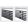 imageAPS Compatible with Chevy Silverado 1500 HD 2006 ampamp 0506 2500HD 3500 ampamp 07 Classic Models Main Upper Top Bumper Stainless Steel Chrome 8x6 Billet Front Grill Grille Insert Combo C67673CBlack