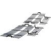 imageAPS Compatible with Dodge Pickup 19942001 Main Upper Lower Bumper Stainless Steel SS Chrome Billet Front Grill Grille Insert Combo D87914AChrome