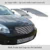 imageAPS Compatible with Nissan Maxima 20072008 Main Upper Lower Bumper Stainless Steel SS Chrome Billet Front Grill Grille Insert Combo S18A99878N