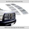 imageAPS Compatible with Ram 2500 3500 20102012 Main Upper Stainless Steel Black 8x6 Horizontal Billet Front Grill Grille Insert D66864JChrome