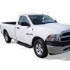 imageAPS Silver Running Board Style Running Boards Nerf Bars Side Steps Compatible with Dodge Ram 1500 20092018 Regular Cab ampamp Ram 2500 3500 20102024Aluminum Black