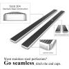 imageAPS Silver Running Board Style Running Boards Nerf Bars Side Steps Compatible with Dodge Ram 1500 20092018 Regular Cab ampamp Ram 2500 3500 20102024Silver