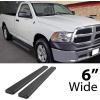 imageAPS Silver Running Board Style Running Boards Nerf Bars Side Steps Compatible with Dodge Ram 1500 20092018 Regular Cab ampamp Ram 2500 3500 20102024Stainless Steel Black