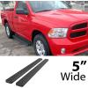 imageAPS Silver Running Board Style Running Boards Nerf Bars Side Steps Compatible with Dodge Ram 1500 20092018 Regular Cab ampamp Ram 2500 3500 20102024Stainless Steel Black