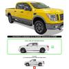 imageAPS Silver Running Board Style Running Boards Nerf Bars Side Steps Compatible with Nissan Titan 20042015 ampamp 20172025 Crew Cab ampamp Titan XD 1625Aluminum Black