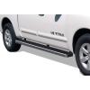 imageAPS Silver Running Board Style Running Boards Nerf Bars Side Steps Compatible with Nissan Titan 20042015 ampamp 20172025 Crew Cab ampamp Titan XD 1625Aluminum Silver