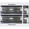 imageCompatible with 20072013 Expedition Vertical Billet Grille Grill Insert Combo F67832V