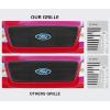 imageCompatible with 20152017 F150 Upper and Lower Black Billet Grille Combo S18H16318F