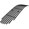 imageAPS Compatible with Chevy Camaro 19982003 Main Upper Stainless Steel Black 8x6 Horizontal Billet Front Grill Grille Insert C86006J