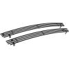 imageAPS Compatible with Chevy Silverado 1500 19992002 ampamp 0006 Suburban Tahoe Main Upper Stainless Steel Chrome 8x6 Billet Front Grill Grille Insert C85068CBlack