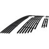 imageAPS Compatible with Chevy Silverado 1500 HD 2006 ampamp 0506 2500HD 3500 ampamp 07 Classic Models Main Upper Top Bumper Stainless Steel Chrome 8x6 Billet Front Grill Grille Insert Combo C67673CBlack