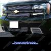 imageAPS Compatible with Chevy Trailblazer 20062009 SS Main Upper Aluminum Chrome Horizontal Billet Grille Grill Insert C66468A