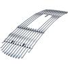 imageAPS Compatible with GMC Sierra 1500HD 2500HD 3500 20012002 ampamp Yukon XL 0006 with Logo Show Main Upper Stainless Steel SS Chrome Billet Front Grill Grille Insert G65703AChrome