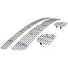 imageAPS Premium 304 Stainless Steel Chrome Horizontal Billet Grille Grill Insert Combo Compatible with Chevy Avalanche Suburban Tahoe 2007 08 09 10 11 12 13 2014 Main Upper Tow Hook N19S91976C