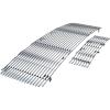 imageAPS Premium 304 Stainless Steel Chrome Horizontal Billet Grille Grill Insert Combo Compatible with Ford F150 2009 2010 2011 2012 2013 2014 Main Upper Lower Bumper N19S41668F