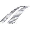 imageAPS Premium 304 Stainless Steel Chrome Horizontal Billet Grille Grill Insert Compatible with Chevy Silverado 1500 2007 2008 2009 2010 2011 2012 2013 Main Upper N19S66756C