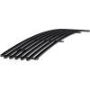 imageAPS Premium Stainless Steel SS Black Billet Grille Grill Insert Compatible with Ford F250 F350 F450 F550 2008 2009 2010 Lower Bumper N19H82356F