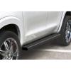 imageAPS Running Boards Nerf Bars Side Steps Step Bars Compatible with Toyota Sequoia 20082022 Black Powder Coated Running Board StyleAluminum Black